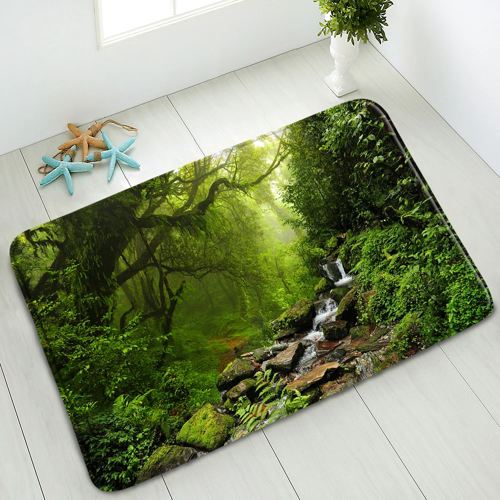 Natural Scenery Bath Mat Plant Landscape Living Room Bedroom Kitchen Doormat Non-Slip Carpet Foot Mat Flannel Washable Home Deco
Natural Scenery Bath Mat Plant Landscape Living Room Bedroom Kitchen Doormat Non-Slip Carpet Foot Mat Flannel Washable Home Deco