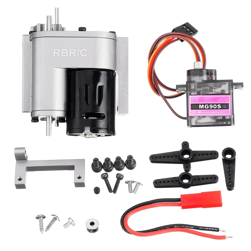 Metal 2 Speed Transmission Speed Change GearBox for WPL C14 C24 B14 B16 B36 MN D90 D91 MN99S RC Car Upgrade Parts
Metal 2 Speed Transmission Speed Change GearBox for WPL C14 C24 B14 B16 B36 MN D90 D91 MN99S RC Car Upgrade Parts