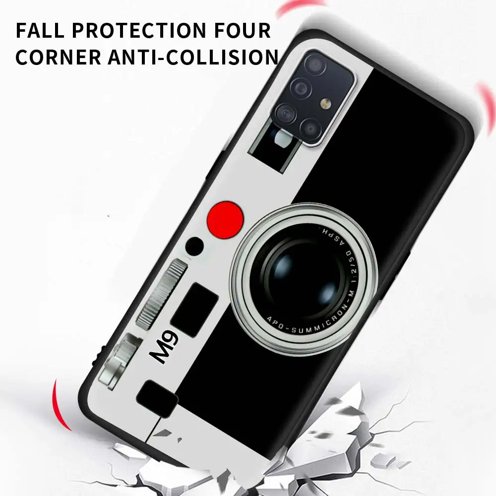 Classic Camera Phone Case For Samsung Galaxy A51 A71 A21S M31 M31s M30s A31 A41 A11 A01 M51 Soft Matte Coque Back Cover
Classic Camera Phone Case For Samsung Galaxy A51 A71 A21S M31 M31s M30s A31 A41 A11 A01 M51 Soft Matte Coque Back Cover