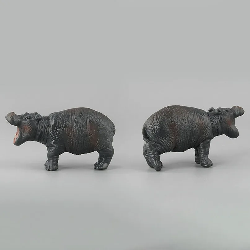 Simulation Wild Animal Hippopotamus Collectible Model Solid PVC Action Figures Educational Figurine Kids Cognitive Toys Gifts
Simulation Wild Animal Hippopotamus Collectible Model Solid PVC Action Figures Educational Figurine Kids Cognitive Toys Gifts