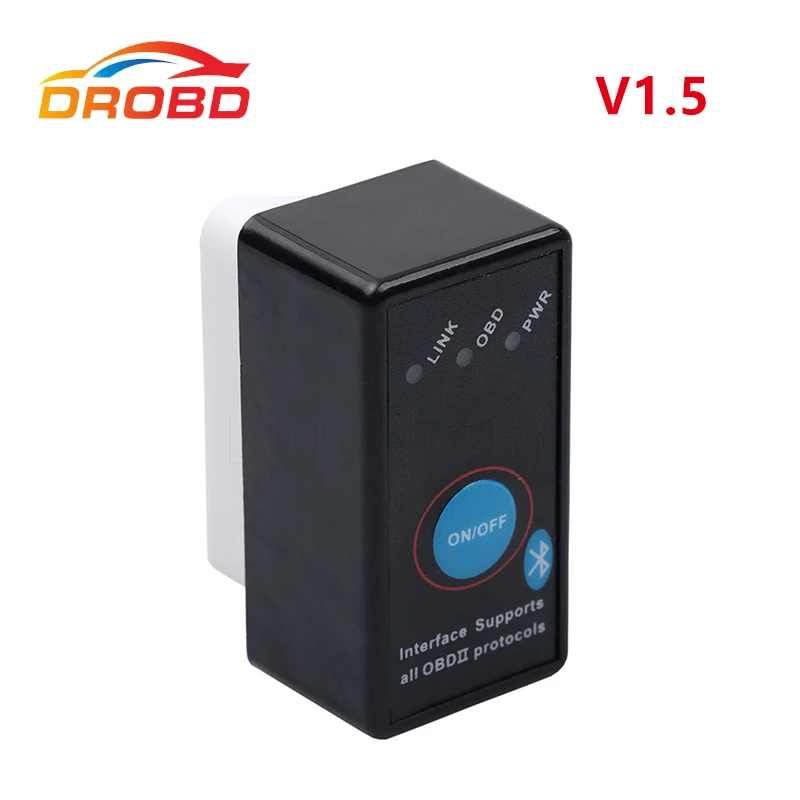 Diagnostic-Tool Mini ELM327 V1.5 with Switch Support Full Protocol Mini ELM 327 Bluetooth ELM327 V 1.5 Auto OBD-II OBD2 Scanner
Diagnostic-Tool Mini ELM327 V1.5 with Switch Support Full Protocol Mini ELM 327 Bluetooth ELM327 V 1.5 Auto OBD-II OBD2 Scanner