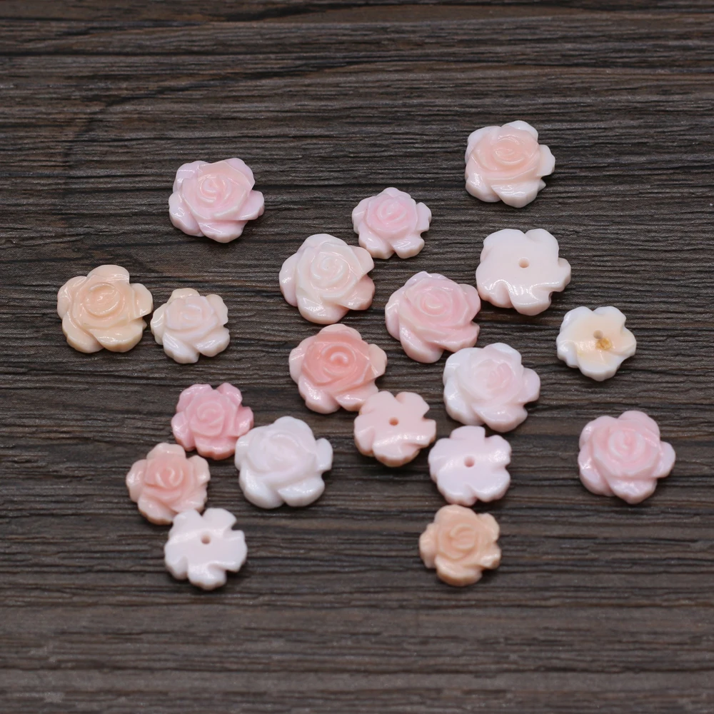 5Pcs Pendants Natural Shell Pendant Beads Flower-Shaped Women's Charm Jewelry for Making DIY Earrings Necklaces Gift 10x10mm
5Pcs Pendants Natural Shell Pendant Beads Flower-Shaped Women's Charm Jewelry for Making DIY Earrings Necklaces Gift 10x10mm