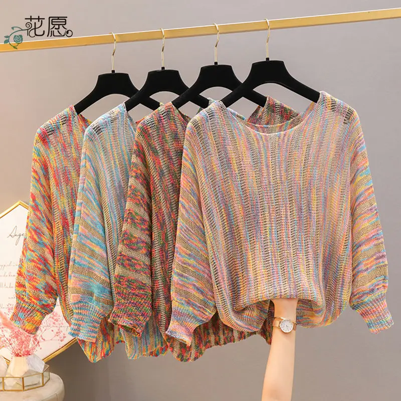 Knitwear Pring Summer Autumn Hollow Sweater Loose Seven Sleeve 2022 New Foreign Style Sweater Thin Short Top Knitwear Women
Knitwear Pring Summer Autumn Hollow Sweater Loose Seven Sleeve 2022 New Foreign Style Sweater Thin Short Top Knitwear Women