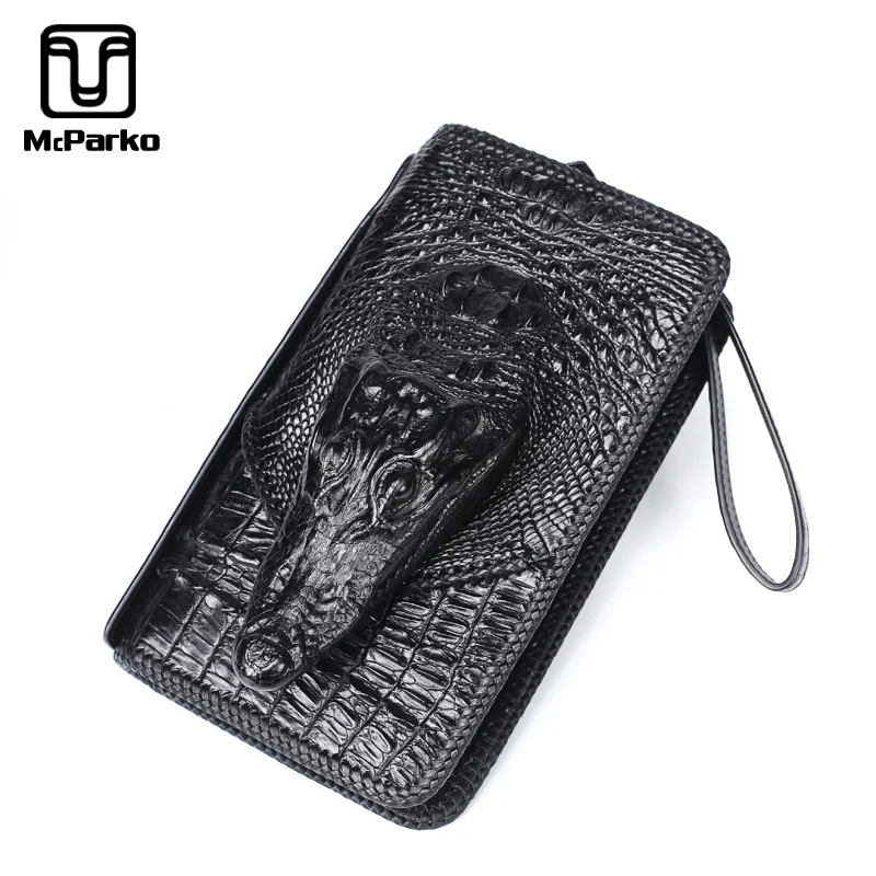 McParko Real Crocodile Leather Clutch Wallet Men Luxury Clutch Bag Genuine Leather Wallet Crocodile Head Decoration Wild Elegant
McParko Real Crocodile Leather Clutch Wallet Men Luxury Clutch Bag Genuine Leather Wallet Crocodile Head Decoration Wild Elegant
