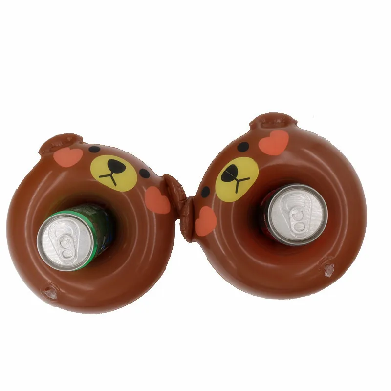 Cute Bear Inflatable Cup Holder for Pool Float Drink Holder Boat Beer Holder Swimming Ring Bar Tray Bathing Toys
Cute Bear Inflatable Cup Holder for Pool Float Drink Holder Boat Beer Holder Swimming Ring Bar Tray Bathing Toys