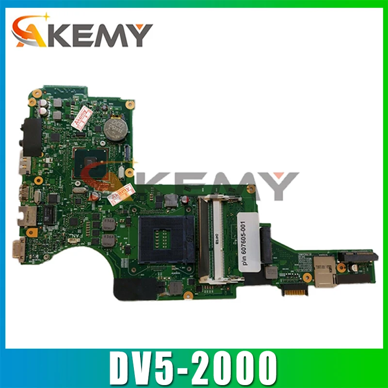 AKemy Laptop Motherboard For HP Pavillion DV5 DV5-2000 HM55 Mainboard 607605-501 DDR3
AKemy Laptop Motherboard For HP Pavillion DV5 DV5-2000 HM55 Mainboard 607605-501 DDR3