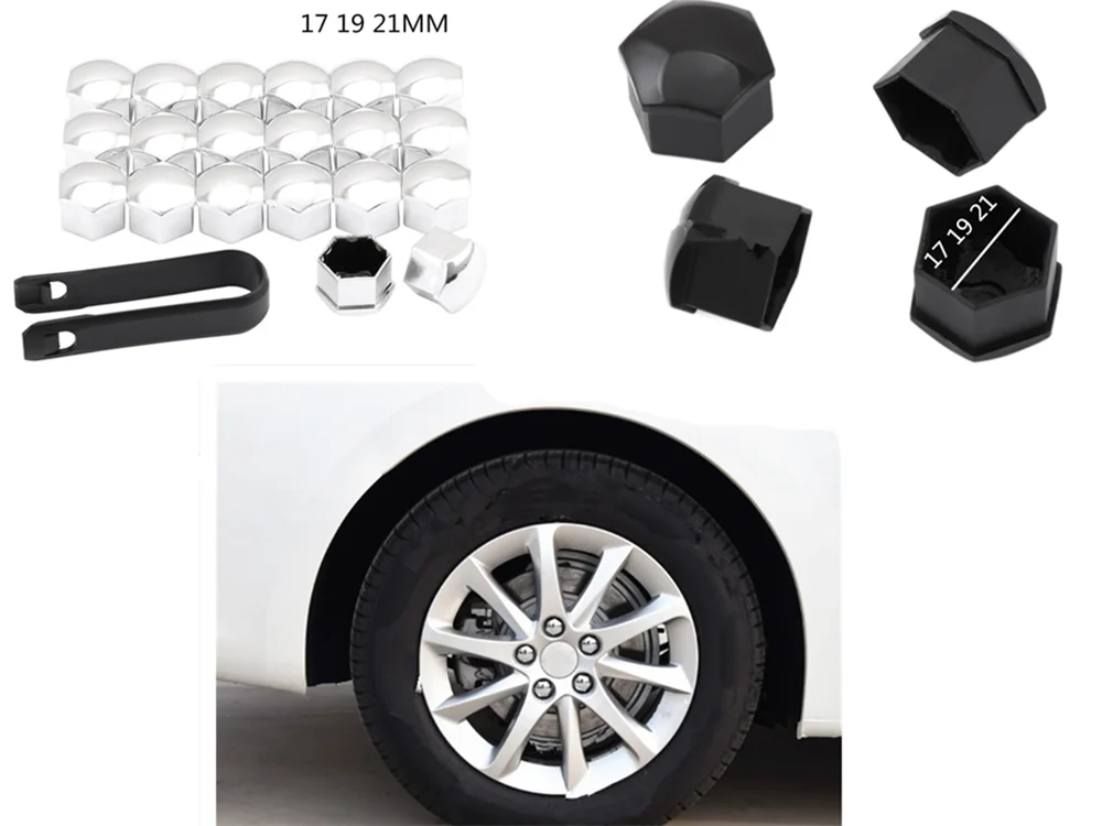 Car shape 20Pcs universal rust 17 19 21mm tire nut screw bolt protection cap dustproof
Car shape 20Pcs universal rust 17 19 21mm tire nut screw bolt protection cap dustproof