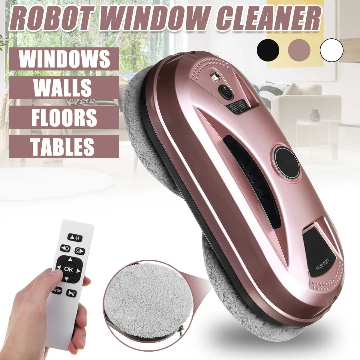 Household sweeper, ultra-thin window cleaning robot, intelligent electric vacuum cleaner, automatic glass cleaning machine.
Household sweeper, ultra-thin window cleaning robot, intelligent electric vacuum cleaner, automatic glass cleaning machine.