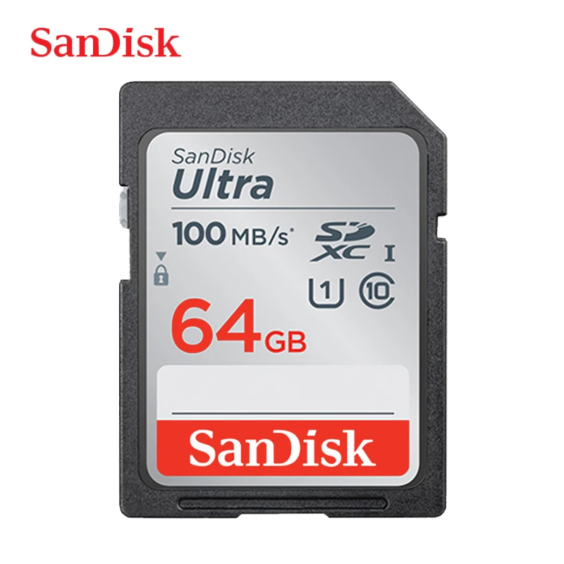 SanDisk SD карта класса 10 UHS-I 80M-170 м/с 32 Гб 16 SDHC 64 128 ГБ SDXC памяти для цифровой SLR камеры
