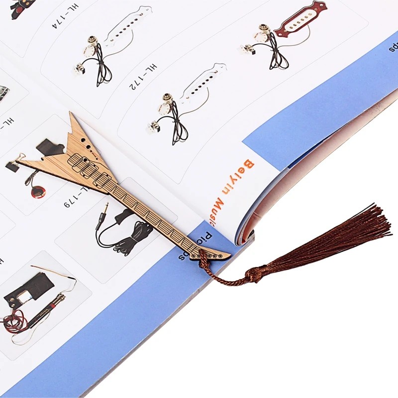 Creative Musical Instrument Shaped Bamboo Bookmarks Book Markers Office School Stationery Children Birthday Gift
Creative Musical Instrument Shaped Bamboo Bookmarks Book Markers Office School Stationery Children Birthday Gift