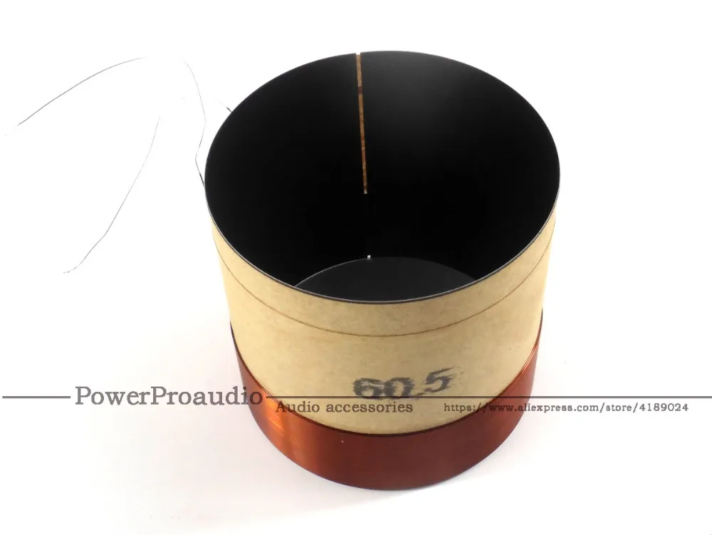 1PCS 60.5 mm skeleton:Black aluminous, woofer / loudspeaker / speaker voice coil
1PCS 60.5 mm skeleton:Black aluminous, woofer / loudspeaker / speaker voice coil