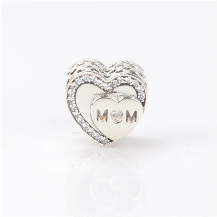 Amaia Genuine 925 Sterling Silver Mother's Day Mother's Heart, Heart-shaped Charm Fit Original Bead Bracelet
Amaia Genuine 925 Sterling Silver Mother's Day Mother's Heart, Heart-shaped Charm Fit Original Bead Bracelet