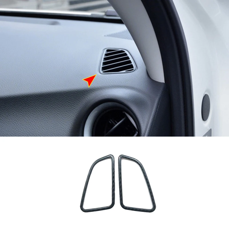 For Nissan Navara 2017-2020 Stainless Carbon Car front Small air outlet Decoration Cover Trim Sticker Car accessories Styling
For Nissan Navara 2017-2020 Stainless Carbon Car front Small air outlet Decoration Cover Trim Sticker Car accessories Styling