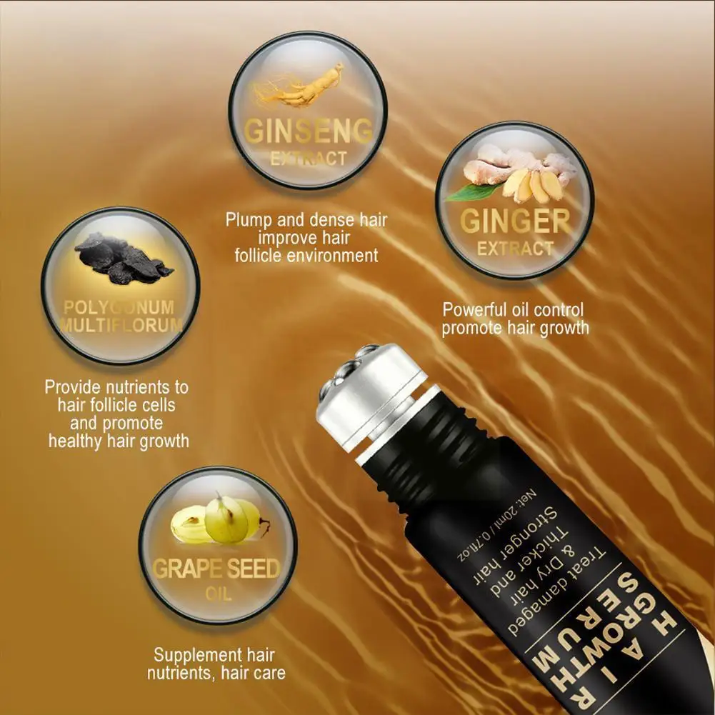20ml Ginger Hair Growth Oil Thickener Essence Anti Treatments Loss Hair Serum Scalp Care Roller Fast Massage Hair Grow S3u4
20ml Ginger Hair Growth Oil Thickener Essence Anti Treatments Loss Hair Serum Scalp Care Roller Fast Massage Hair Grow S3u4