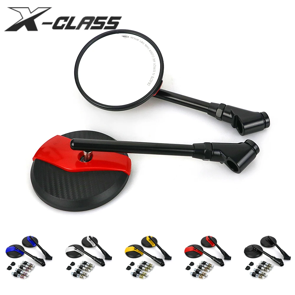 Universal Motorcycle Rearview Mirror Rear View Convex Mirror ABS Aluminum Accessories For Vespa GTS Kawasaki Yamaha Ducati Honda
Universal Motorcycle Rearview Mirror Rear View Convex Mirror ABS Aluminum Accessories For Vespa GTS Kawasaki Yamaha Ducati Honda