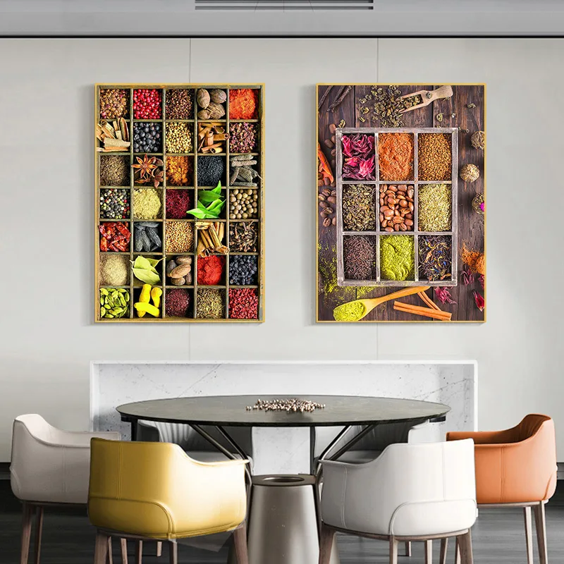 Kitchen Wallpaper Spices Puzzle Posters And Prints Chili Star Anise Canvas Painting Wall Art Pictures For Living Room Decoration
Kitchen Wallpaper Spices Puzzle Posters And Prints Chili Star Anise Canvas Painting Wall Art Pictures For Living Room Decoration