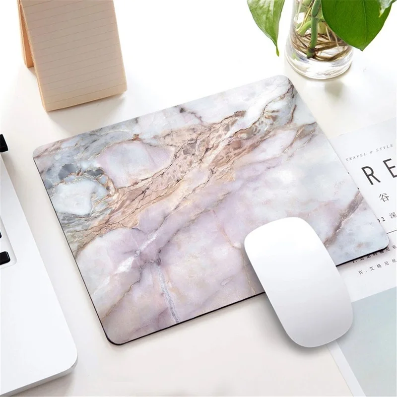 22*18cm Nordic Style Marble Mousepad for Gaming Laptop Computer Desk Mat Mouse Pad Wrist Rests Table Mat Office Desk Accessories
22*18cm Nordic Style Marble Mousepad for Gaming Laptop Computer Desk Mat Mouse Pad Wrist Rests Table Mat Office Desk Accessories
