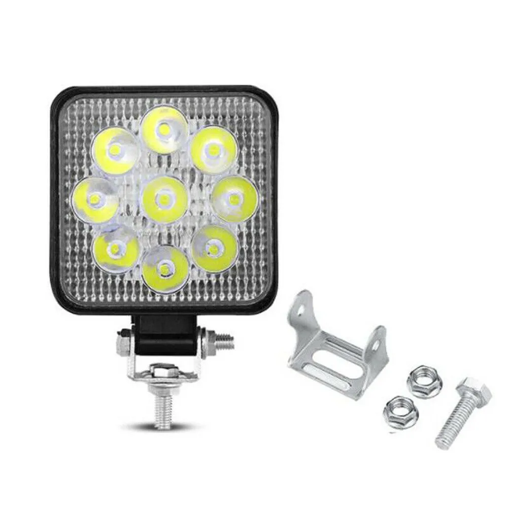 Flood Lamp Work Lights White 1Pair 27W 3030 6500K-7500K 800LM 9LED Accessory Spot Tool 12V Bar Hot Replacement
Flood Lamp Work Lights White 1Pair 27W 3030 6500K-7500K 800LM 9LED Accessory Spot Tool 12V Bar Hot Replacement