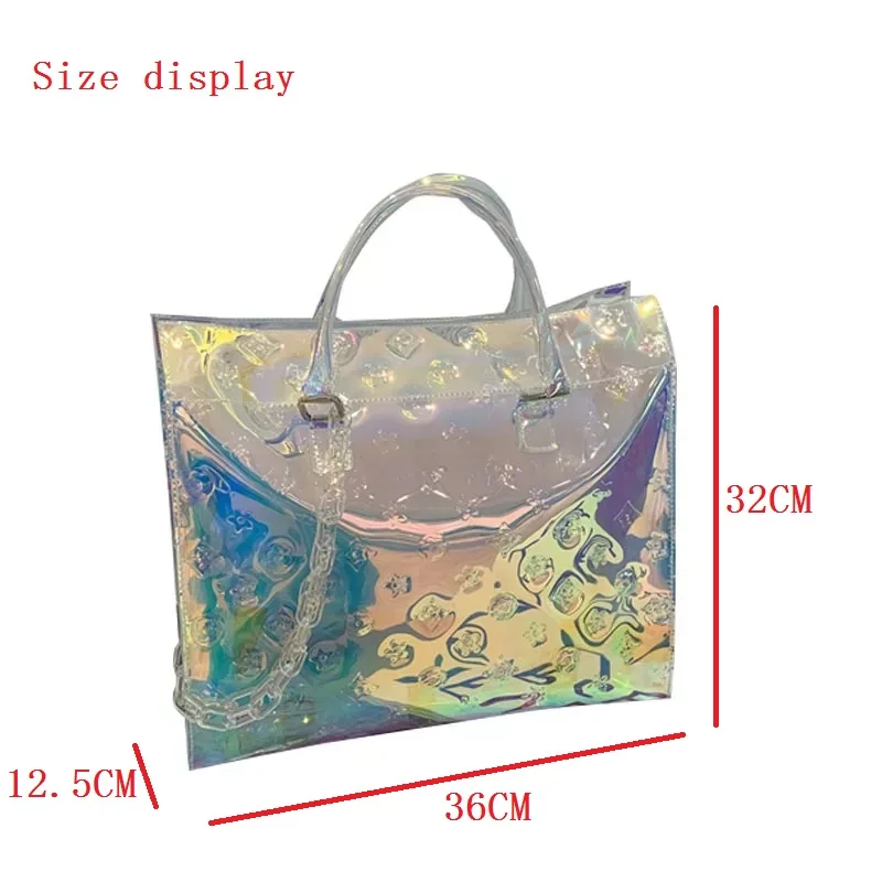 Fashion Laser Small Square Bags Totes Women's Handbag Large Capacity Bucket Package Female Elegant Crossbody Bags Shoulder Bag
Fashion Laser Small Square Bags Totes Women's Handbag Large Capacity Bucket Package Female Elegant Crossbody Bags Shoulder Bag