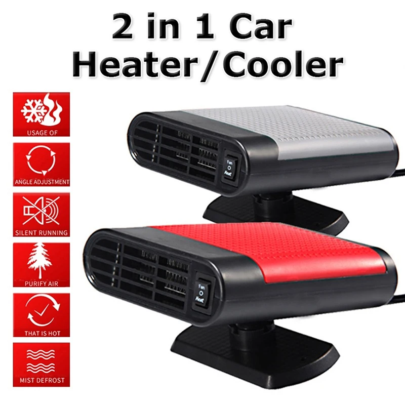 Vehemo Universal 12V 150W Defroster Car Demister Warmer Car Heater Portable Car Fan Auto Vehicle Truck
Vehemo Universal 12V 150W Defroster Car Demister Warmer Car Heater Portable Car Fan Auto Vehicle Truck