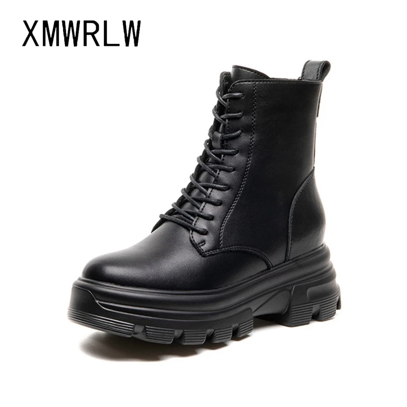 XMWRLW 2020 Autumn Winter Women's Ankle Boots Genuine Leather Warm Plush Women Winter Shoes High Heels Woman Wedges Ankle Boots
XMWRLW 2020 Autumn Winter Women's Ankle Boots Genuine Leather Warm Plush Women Winter Shoes High Heels Woman Wedges Ankle Boots