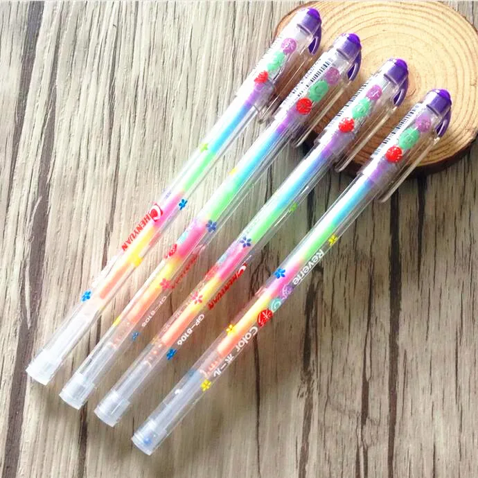 30pcs/lot holesale Cute Rainbow Watercolor pen colorful Liquid-Ink Writing School Supplies Stationery gel pens
30pcs/lot holesale Cute Rainbow Watercolor pen colorful Liquid-Ink Writing School Supplies Stationery gel pens