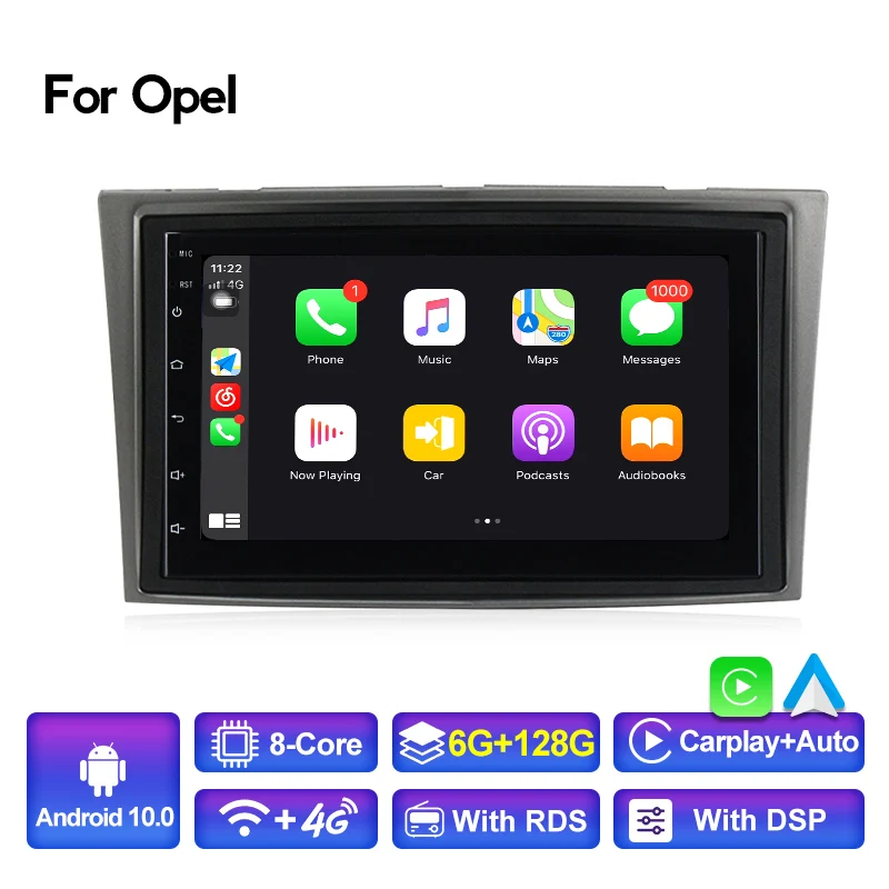 Автомагнитола Andorid10, 7 дюймов, 6 + 128G, для Opel Vauxhall Astra H G J Vectra Antara Zafira Corsa Vivaro Meriva Veda, GPS-навигация, Wi-Fi
Автомагнитола Andorid10, 7 дюймов, 6 + 128G, для Opel Vauxhall Astra H G J Vectra Antara Zafira Corsa Vivaro Meriva Veda, GPS-навигация, Wi-Fi