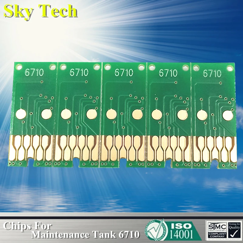 Чипы для 6710 T6710 обслуживания/емкости отходов чернил фотографий/4015/4025/5620/5690 и т. Д. |
