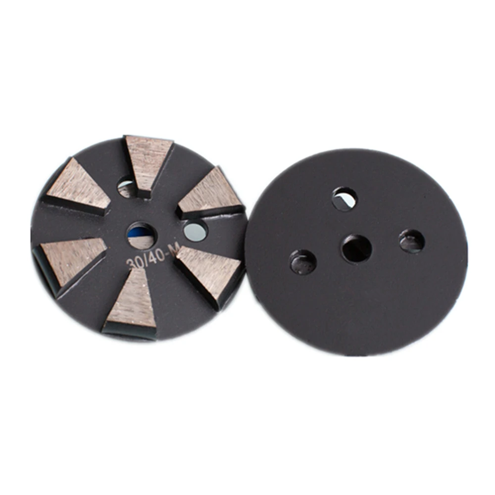 GD79 Velcro Back Diamond Grinding Pads 4 Inch D100mm Sticking Style Metal Bond Floor Disc for Grinder Machine 9PCS | Инструменты