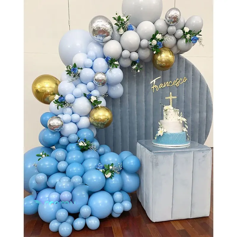 Blue Balloon Garland Kit 128pcs DIY Arch Sky Blue Pastel Blue Balloons for Birthday Party Wedding Hens Christening Baby Shower
Blue Balloon Garland Kit 128pcs DIY Arch Sky Blue Pastel Blue Balloons for Birthday Party Wedding Hens Christening Baby Shower