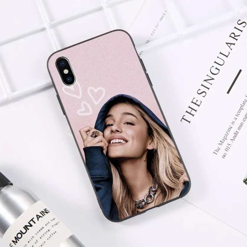 HTxian Ariana Grande Novelty Fundas Black Soft Shell Phone Cover for iPhone 11 pro XS MAX 8 7 6 6S Plus X 5 5S se 2020 XR case
HTxian Ariana Grande Novelty Fundas Black Soft Shell Phone Cover for iPhone 11 pro XS MAX 8 7 6 6S Plus X 5 5S se 2020 XR case