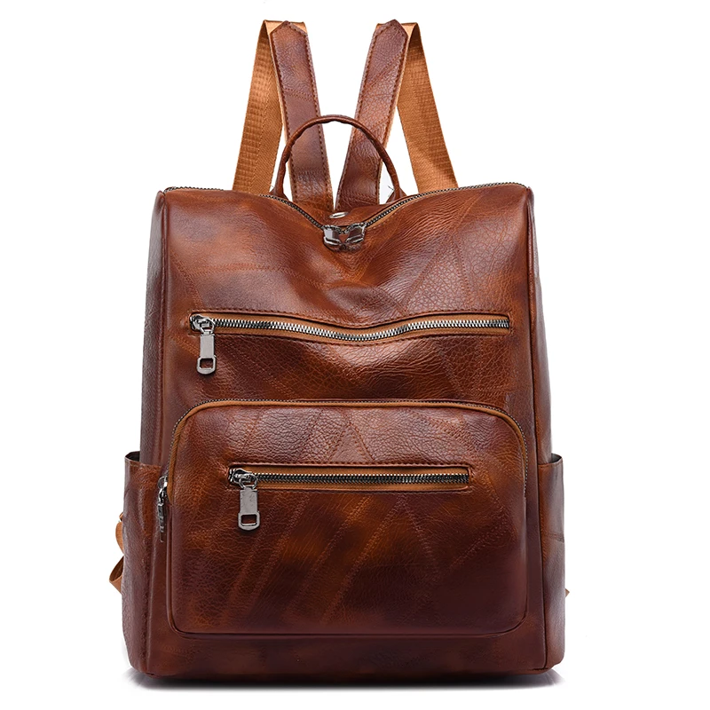 High quality bags for women solid color large capacity women's backpack Fashion waterproof backpack women sac femme borsa donna
High quality bags for women solid color large capacity women's backpack Fashion waterproof backpack women sac femme borsa donna