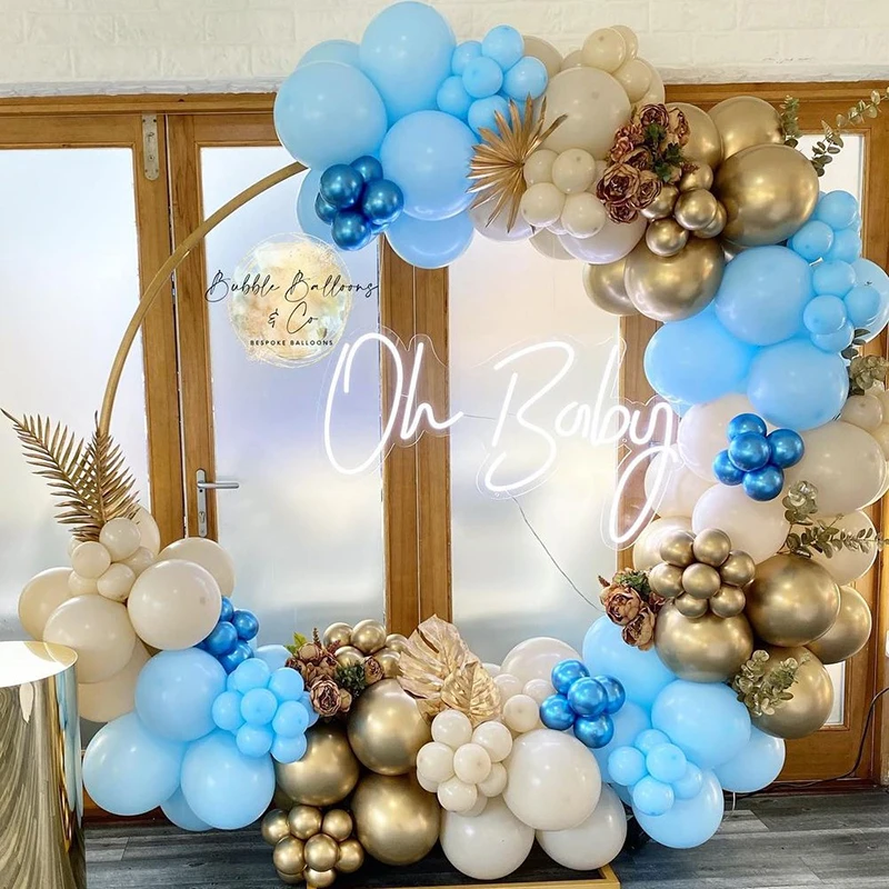 Baby Shower Wedding Balloon Garland Gold Blue Balloon Arch Garland Kit Birthday Party Decor Baby Shower Latex Ballons
Baby Shower Wedding Balloon Garland Gold Blue Balloon Arch Garland Kit Birthday Party Decor Baby Shower Latex Ballons