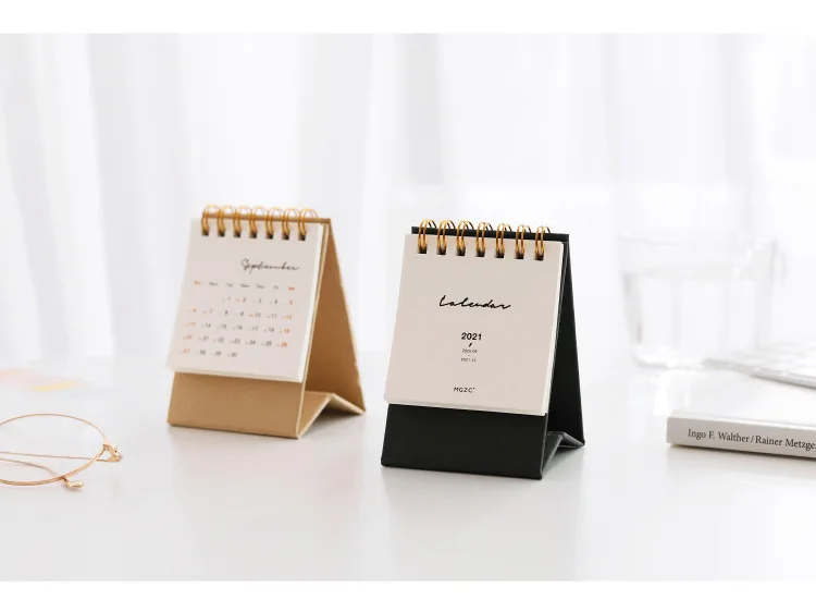 2021 Kawaii 2 Size Small Mini Coil Calendars Creative Kraft Paper Desk Calendar Daily Schedule Planner Agenda Organizer n711
2021 Kawaii 2 Size Small Mini Coil Calendars Creative Kraft Paper Desk Calendar Daily Schedule Planner Agenda Organizer n711
