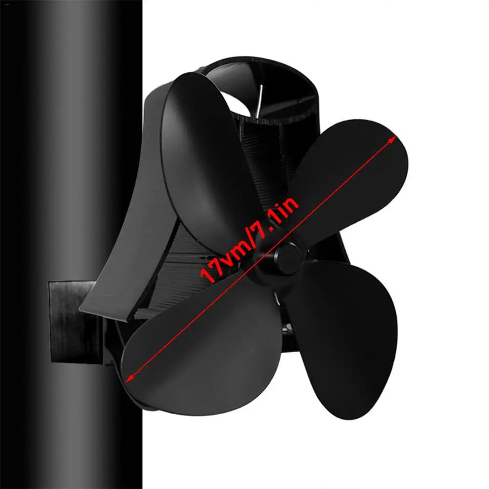 4 Blade Fireplace Fan Wall Hanging Heat Powered Stove Fan Log Wood Burner Eco Kindly Quiet Home Fireplace Fan Heat Distribution
4 Blade Fireplace Fan Wall Hanging Heat Powered Stove Fan Log Wood Burner Eco Kindly Quiet Home Fireplace Fan Heat Distribution