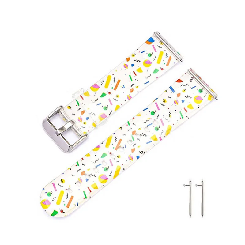 Silicone Watch Band Printing Strap Replacement Wristband Bracelet GT Strap 22mm for Samsung Gear S3 Huawei GT/GT2 Strap
Silicone Watch Band Printing Strap Replacement Wristband Bracelet GT Strap 22mm for Samsung Gear S3 Huawei GT/GT2 Strap