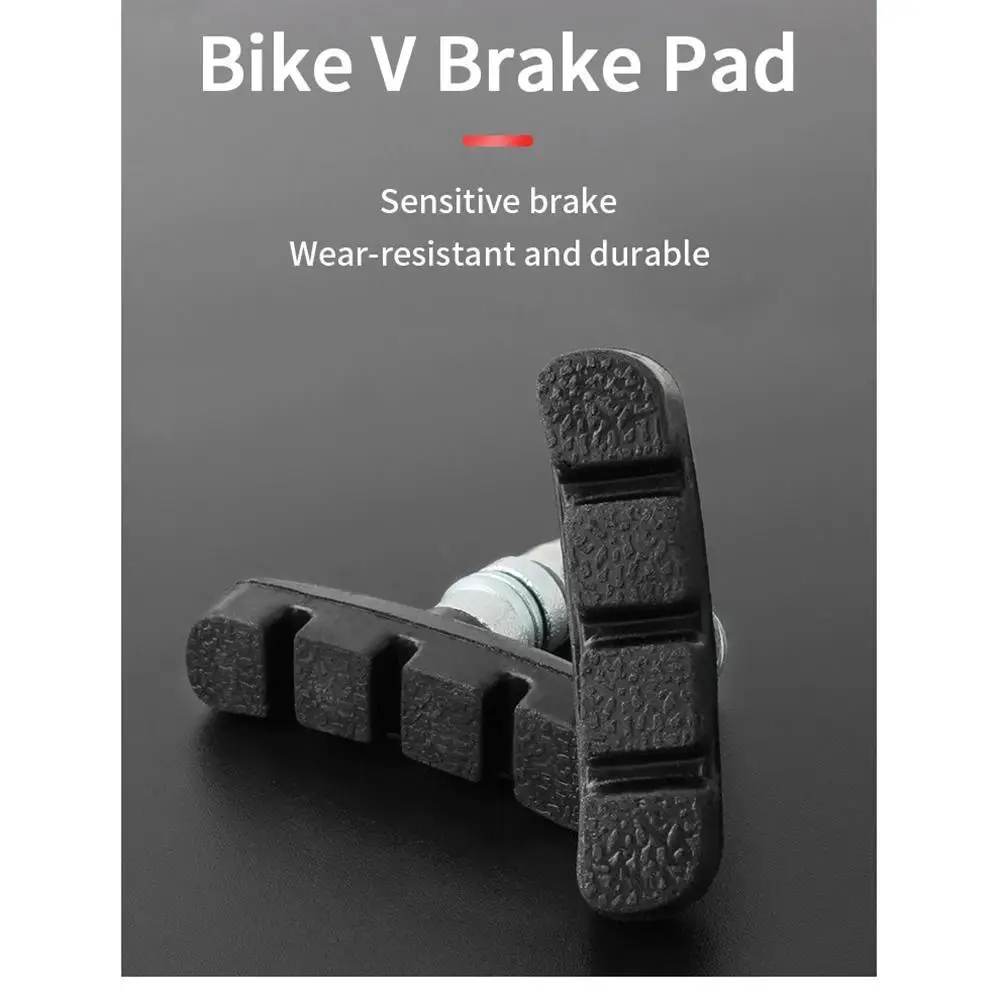 One Pair Mountain Road Mute Bike Brake pads MTB Bicycle Braking V-Brake Holder Shoes Rubber Blocks Durable Cycling Accessories
One Pair Mountain Road Mute Bike Brake pads MTB Bicycle Braking V-Brake Holder Shoes Rubber Blocks Durable Cycling Accessories