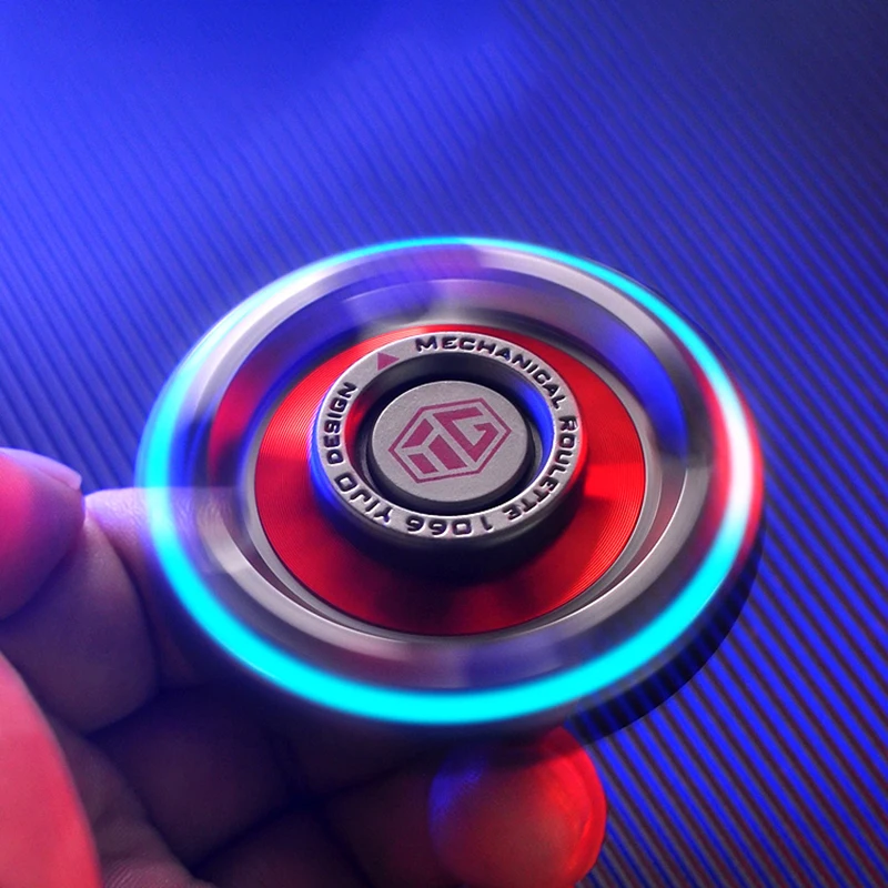 R188 Bearing Luminous Circular Hand Spinners Red Alloy Metal Fidget Gyro Spinners for Kids Adults Relieve Stress Senior Toys 
R188 Bearing Luminous Circular Hand Spinners Red Alloy Metal Fidget Gyro Spinners for Kids Adults Relieve Stress Senior Toys