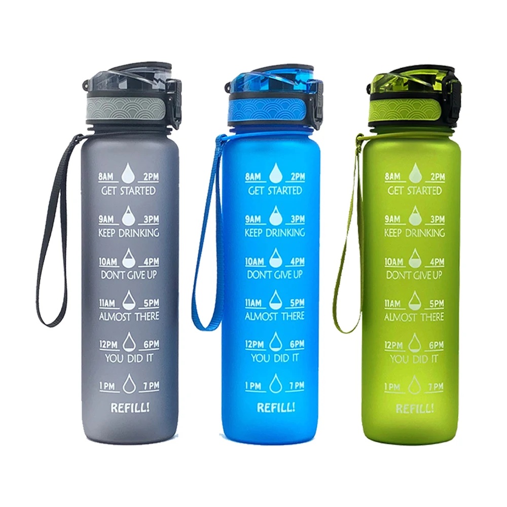 32 oz Water Bottle Portable Fitness Sports Water Cup Bottle with Time Marker Safe Lock BPA Free Reusable Flip Cover Water Bottle
32 oz Water Bottle Portable Fitness Sports Water Cup Bottle with Time Marker Safe Lock BPA Free Reusable Flip Cover Water Bottle