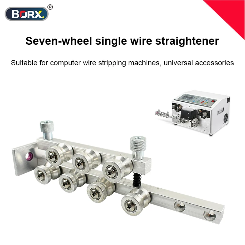 Wire and Cable Straightener,6.5mm 5 Wheel/7 Wheel Computer Wire Sripping Machine Single Wire Double Wire Straightener
Wire and Cable Straightener,6.5mm 5 Wheel/7 Wheel Computer Wire Sripping Machine Single Wire Double Wire Straightener