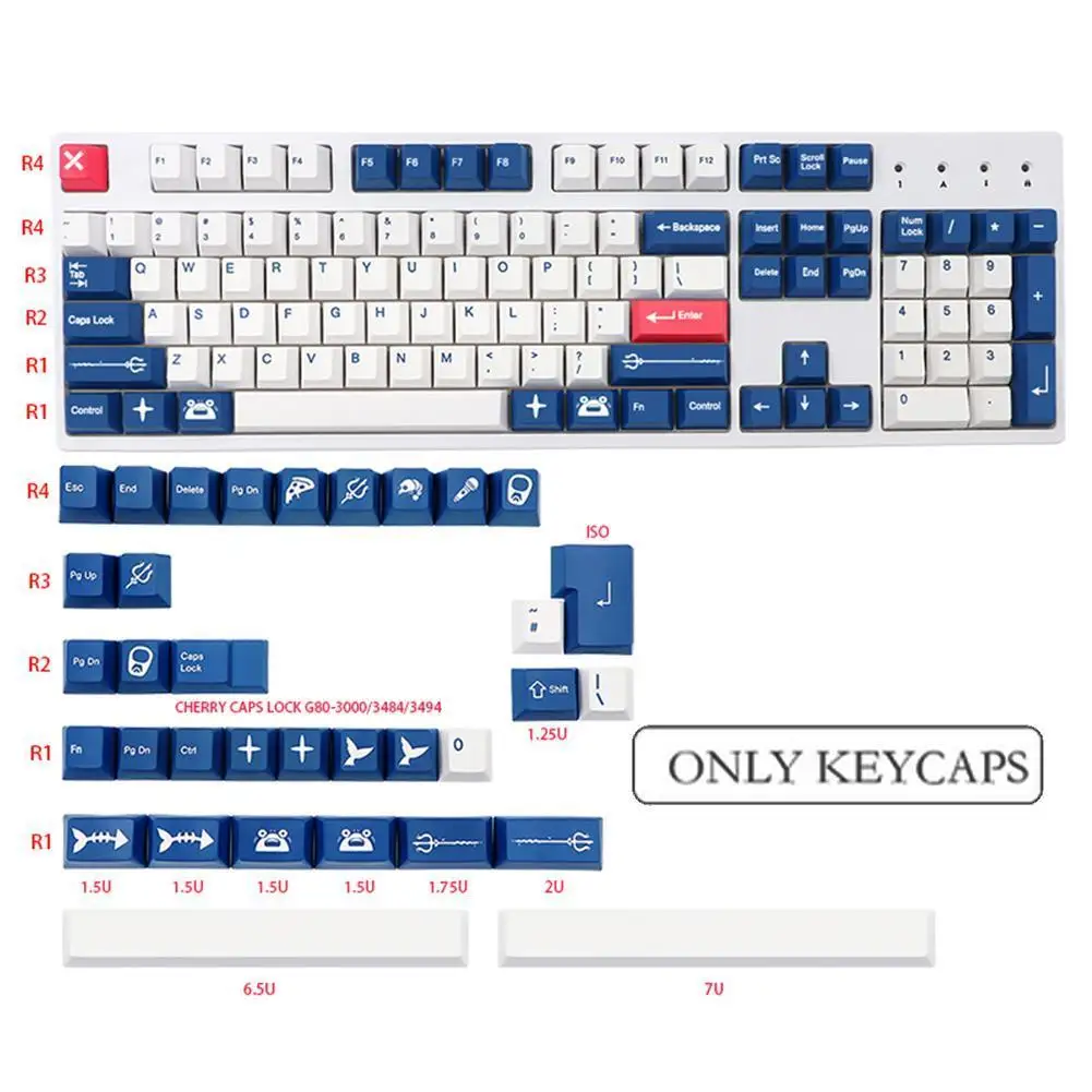 Механическая клавиатура с 138 кнопками, колпачки клавиш PBT, колпачки клавиш для CHERRY Profile Dz60 GK61/64/84/87/96/980/104/108 MX, переключатели 6.25u Space 
Механическая клавиатура с 138 кнопками, колпачки клавиш PBT, колпачки клавиш для CHERRY Profile Dz60 GK61/64/84/87/96/980/104/108 MX, переключатели 6.25u Space