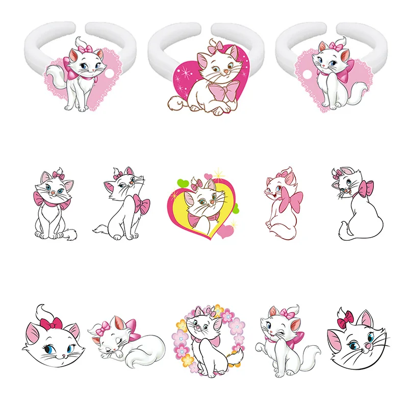 Disney Cartoon Rings Cuteness Marie Cat White Ring Resin Acrylic Ring Party Simple Accessories Ring Jewelry New Fashion FDS206
Disney Cartoon Rings Cuteness Marie Cat White Ring Resin Acrylic Ring Party Simple Accessories Ring Jewelry New Fashion FDS206