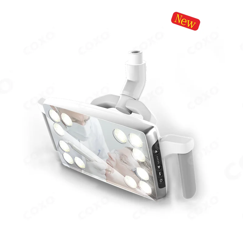 CX249-24 36W LED Shadowless dental lamp with 12 High Power LED Bulbs touch button and sensor dual control switch
CX249-24 36W LED Shadowless dental lamp with 12 High Power LED Bulbs touch button and sensor dual control switch
