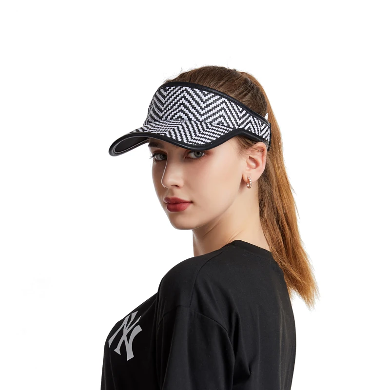 New Summer Sun Hat Women stripe Color Transparent Empty Top Raffia exquisite Sunshade Hat Visor Caps Outdoor ventilation Sun Hat
New Summer Sun Hat Women stripe Color Transparent Empty Top Raffia exquisite Sunshade Hat Visor Caps Outdoor ventilation Sun Hat
