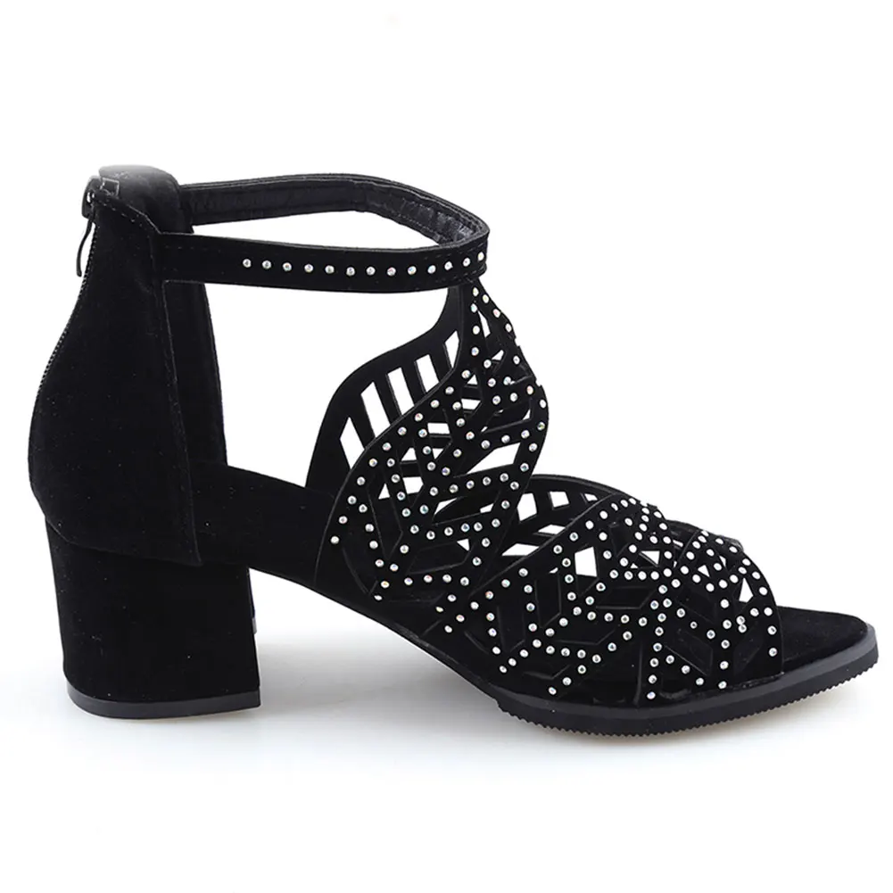 2019 New style Women Summer Hollow Out Faux Leather Rhinestones Thick Heel Zipper Sandals Shoes Eur 35-41
2019 New style Women Summer Hollow Out Faux Leather Rhinestones Thick Heel Zipper Sandals Shoes Eur 35-41