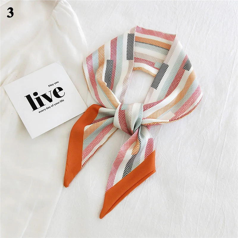 Hair Scarf Hair Tie Band Fashion Print Silk Scarf Double-side Dual-Use Women Neckerchief Neck Scarf DIY for Bag Handle Ribbon
Hair Scarf Hair Tie Band Fashion Print Silk Scarf Double-side Dual-Use Women Neckerchief Neck Scarf DIY for Bag Handle Ribbon