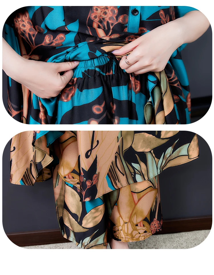 2021 Summer New Printed Plus Size Silk Dress Vestido Feminino Dresses Women
2021 Summer New Printed Plus Size Silk Dress Vestido Feminino Dresses Women