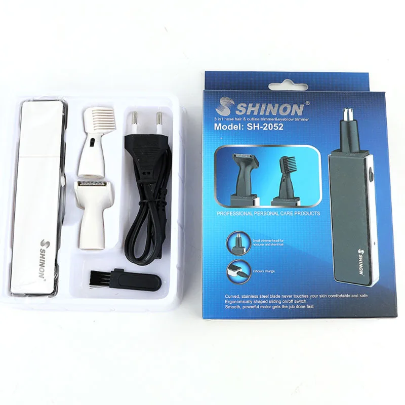 Nose Hair Clipper Stainless Steel Blades Nose Hair Trimmer 3 In 1 Usb Electric Facial Ear Hair Clippers Eu Plug
Nose Hair Clipper Stainless Steel Blades Nose Hair Trimmer 3 In 1 Usb Electric Facial Ear Hair Clippers Eu Plug