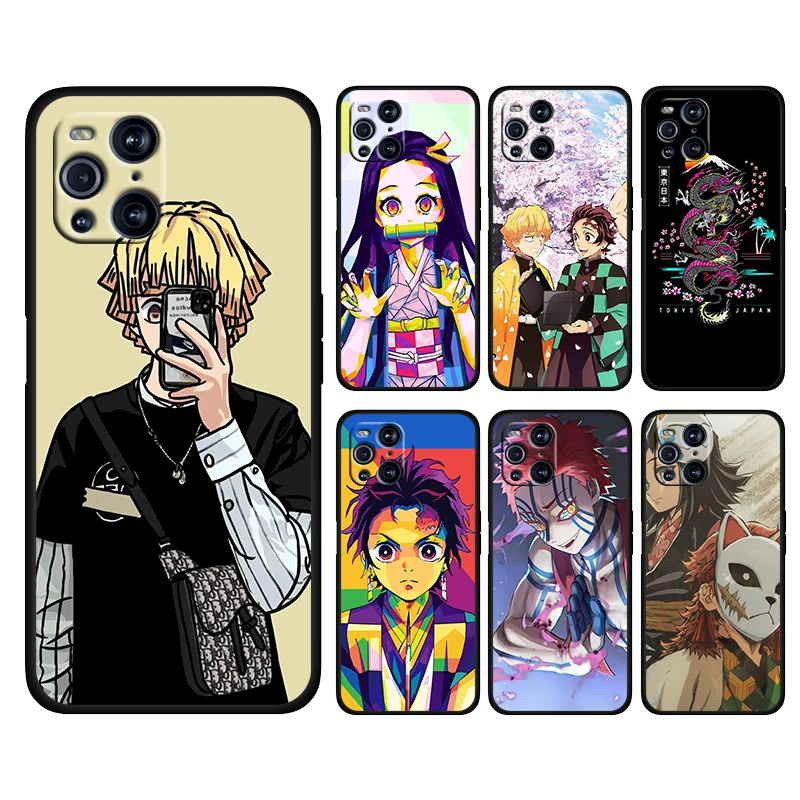 Cute Anime Demon Kimetsu For OPPO Find X3 X2 Pro Neo F19 F15 F11 F9 F7 R17 R15 R9 5G Silicone Soft Black Phone Case
Cute Anime Demon Kimetsu For OPPO Find X3 X2 Pro Neo F19 F15 F11 F9 F7 R17 R15 R9 5G Silicone Soft Black Phone Case