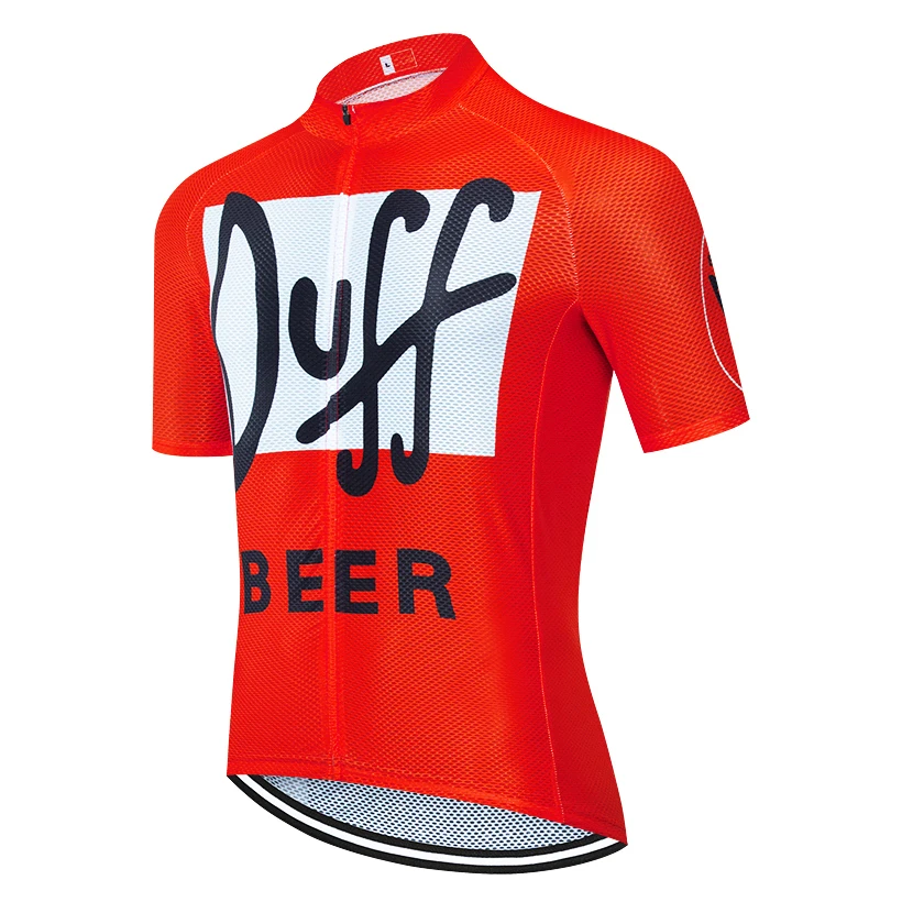 Команда duff пиво Велоспорт Джерси велосипед Майо мужчины женщины Ropa Ciclismo велосипедный топ одежда
Команда duff пиво Велоспорт Джерси велосипед Майо мужчины женщины Ropa Ciclismo велосипедный топ одежда